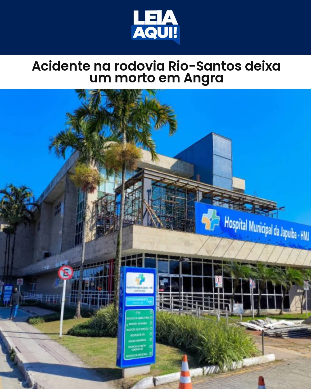 Acidente na rodovia Rio-Santos deixa um morto em Angra
