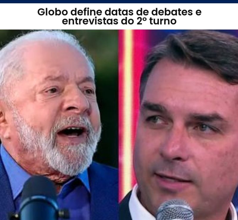 Globo define datas de debates e entrevistas do 2º turno