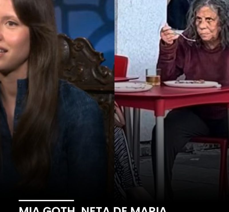 Mia Goth, neta de Maria Gladys, entra com pedido de divórcio