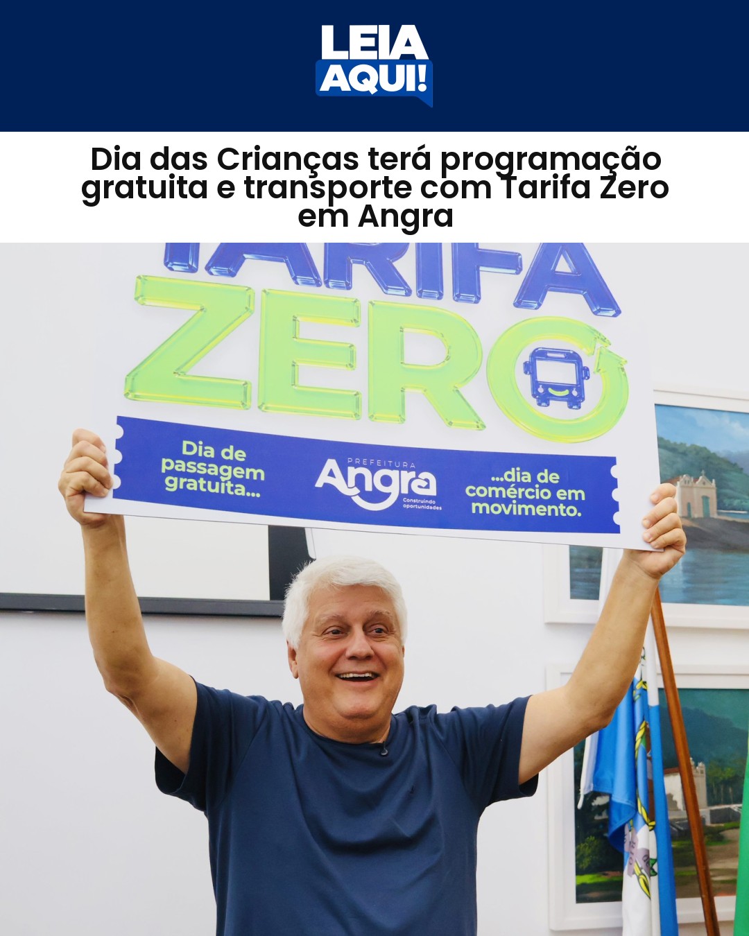 Prefeitura de Angra promove evento gratuito para o Dia das Crianças