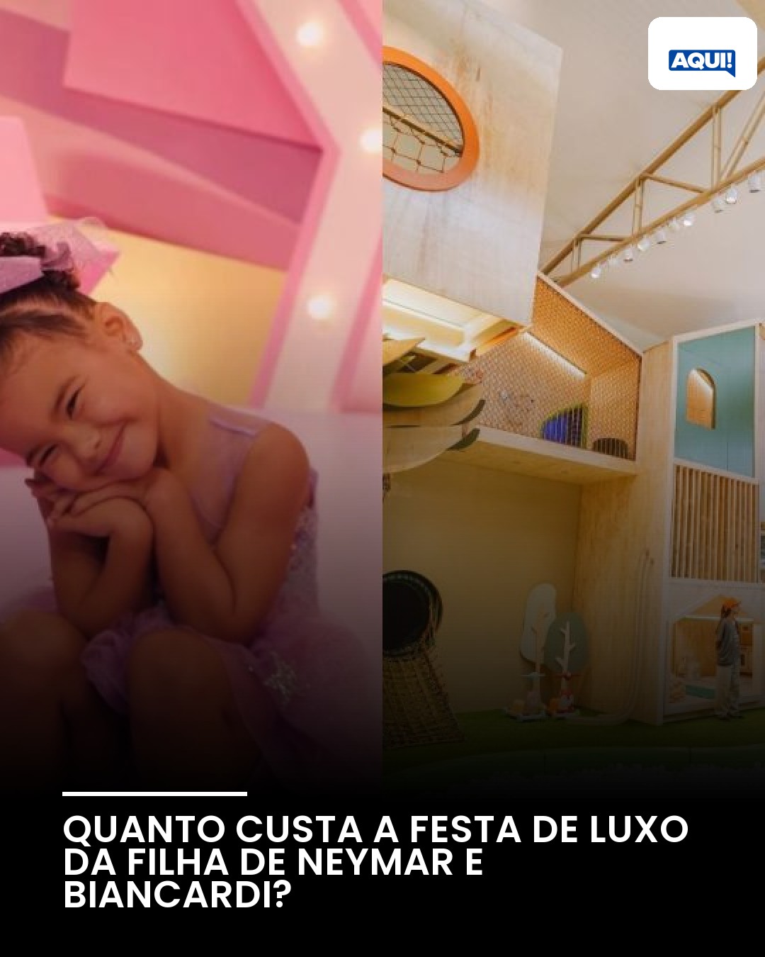 Quanto custa a festa de luxo da filha de Neymar e Biancardi?