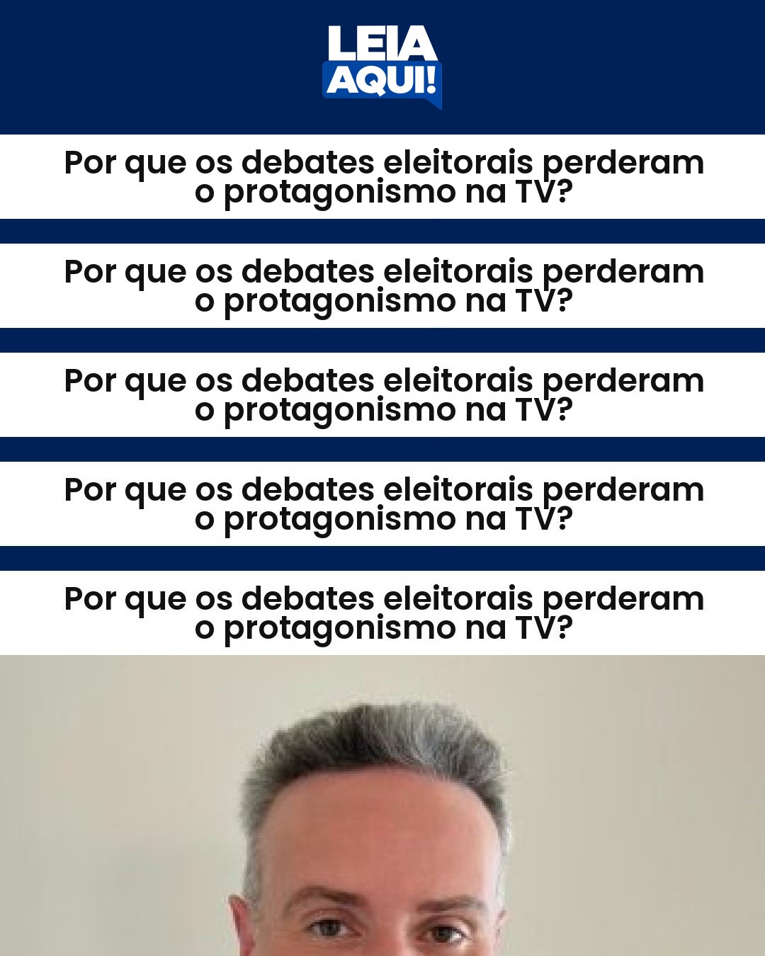 Por que os debates eleitorais perderam o protagonismo na TV?