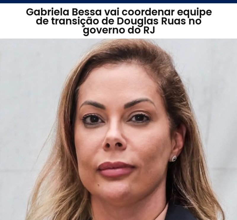 Douglas Ruas confirma Maria Gabriela Bessa na transição de governo