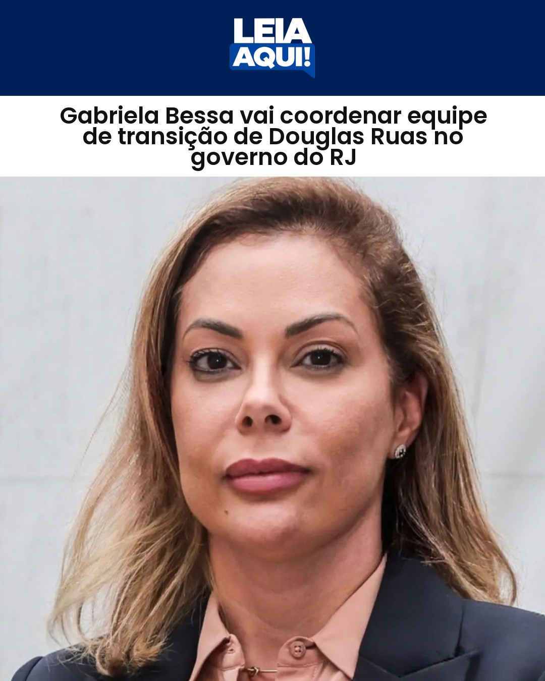 Douglas Ruas confirma Maria Gabriela Bessa na transição de governo