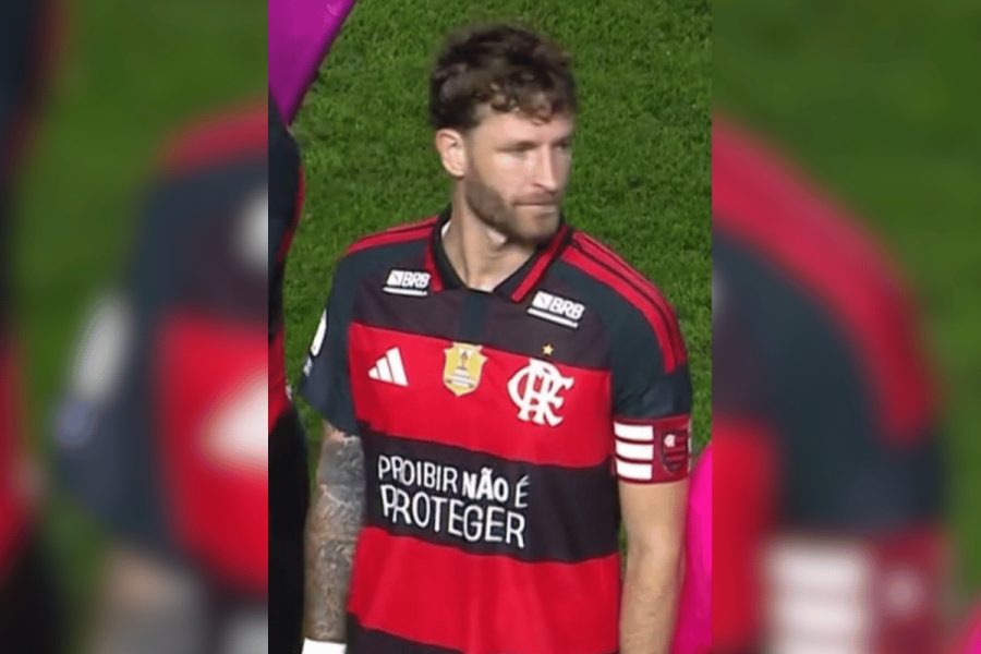 Flamengo apoia bets com campanha estampada na camisa no Brasileirão
