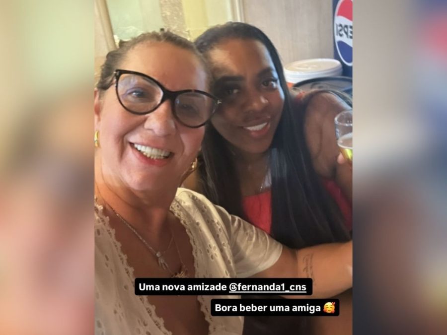 Antes do anúncio da separação, mãe de Virginia e Vini Jr. se encontraram