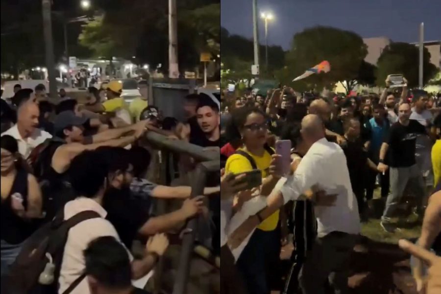 Ato anti-Lula no campus da UFRN termina em pancadaria e briga generalizada