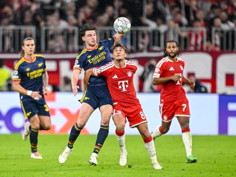 Bayern de Munique e Arsenal empatam em jogo movimentado na Champions League