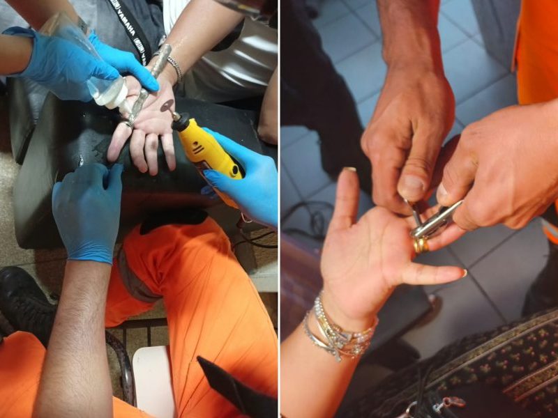 Bombeiros de MG atendem 163 casos de objetos presos ao corpo