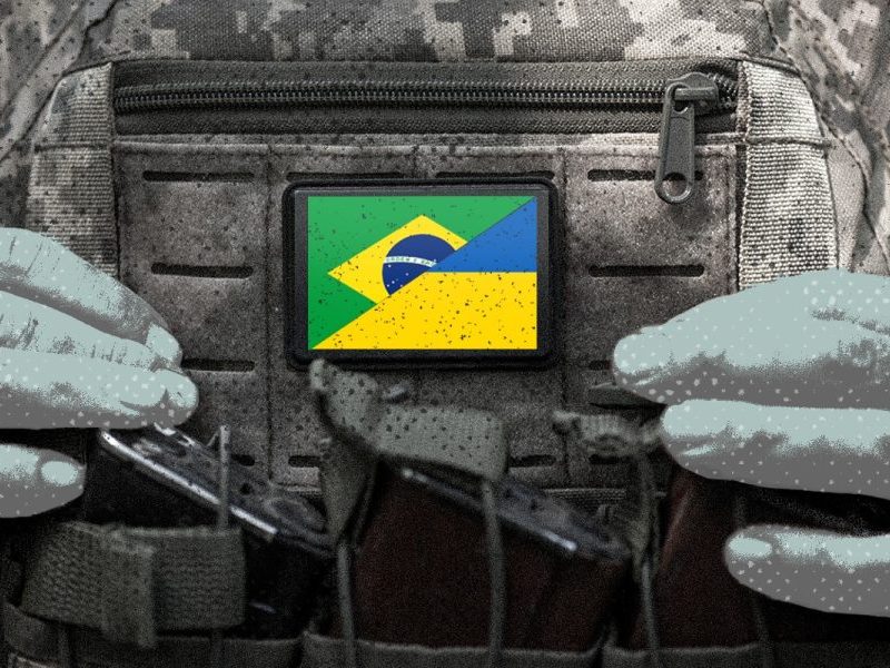 Brasileiro na Ucrânia alerta sobre os perigos reais da guerra