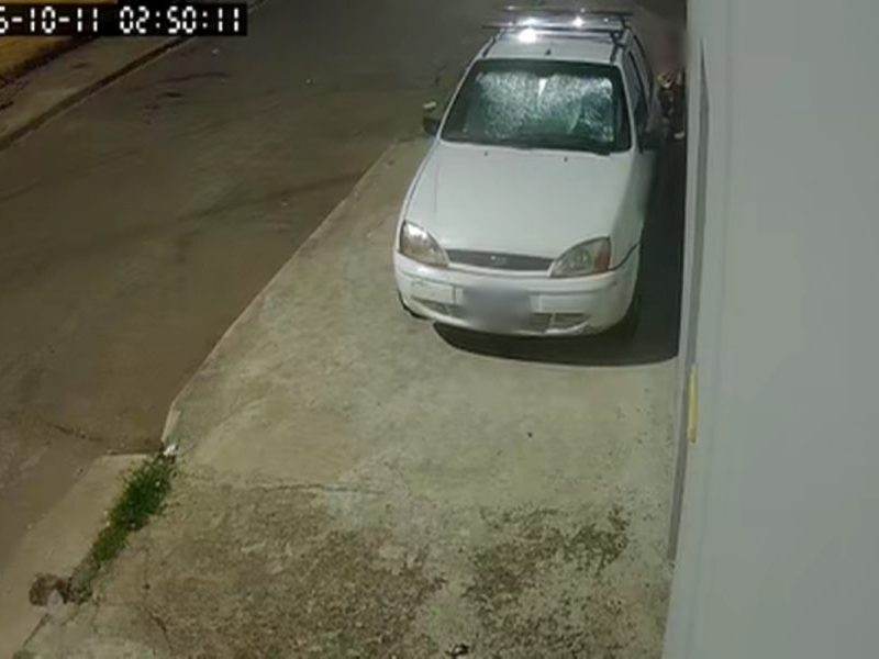 Tiros que matam casal em Ceilândia são flagrados por câmera