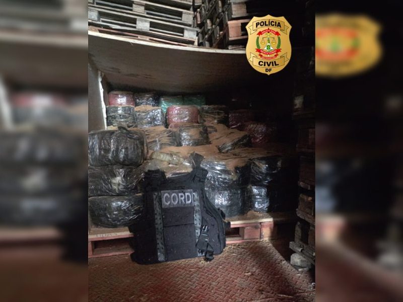 Caminhão com cerca de 4 toneladas de drogas é apreendido em Goiás