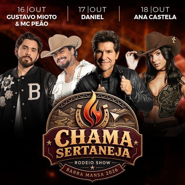 Chama Sertaneja coloca Barra Mansa na rota dos grandes rodeios
