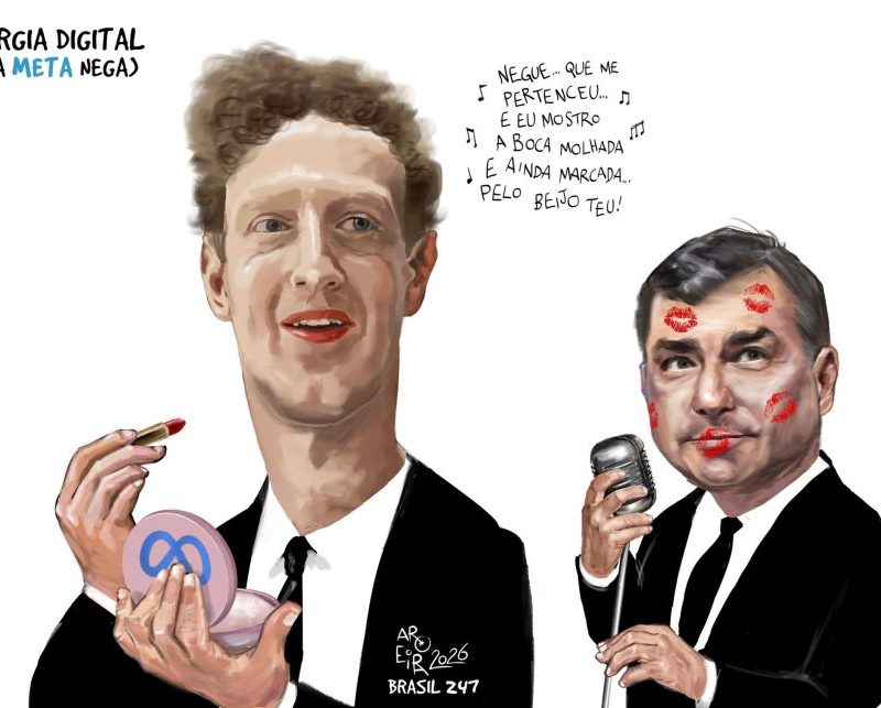 Análise da charge do Aroeira no jornalismo atual