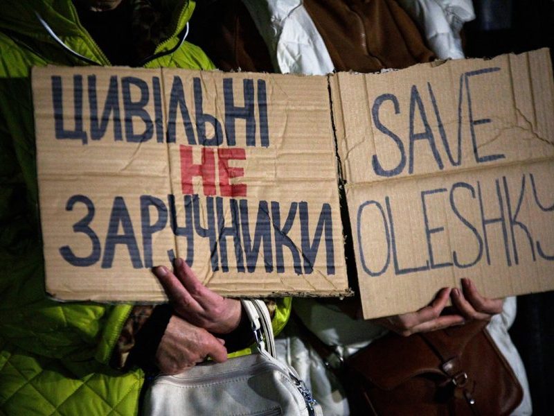 Trégua humanitária começa na cidade ucraniana de Oleshky