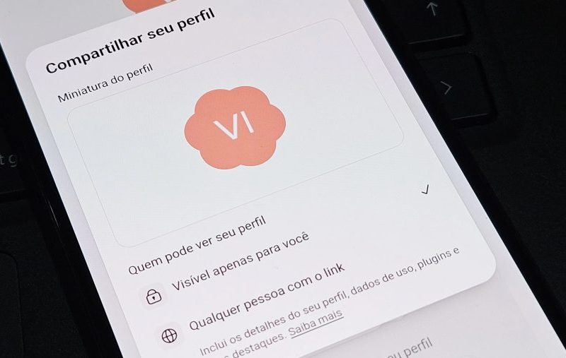 Saiba como compartilhar seu perfil do ChatGPT facilmente