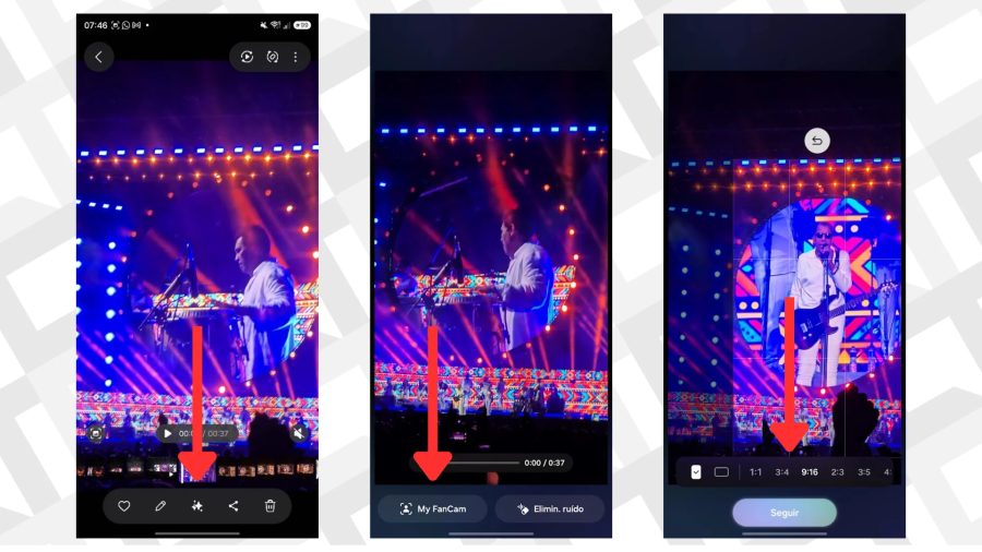 Como usar o My FanCam no celular Samsung Galaxy