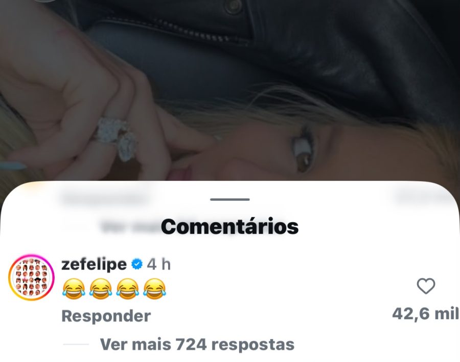 “Complicada”: Zé Felipe reage após Virginia compartilhar fala do cantor