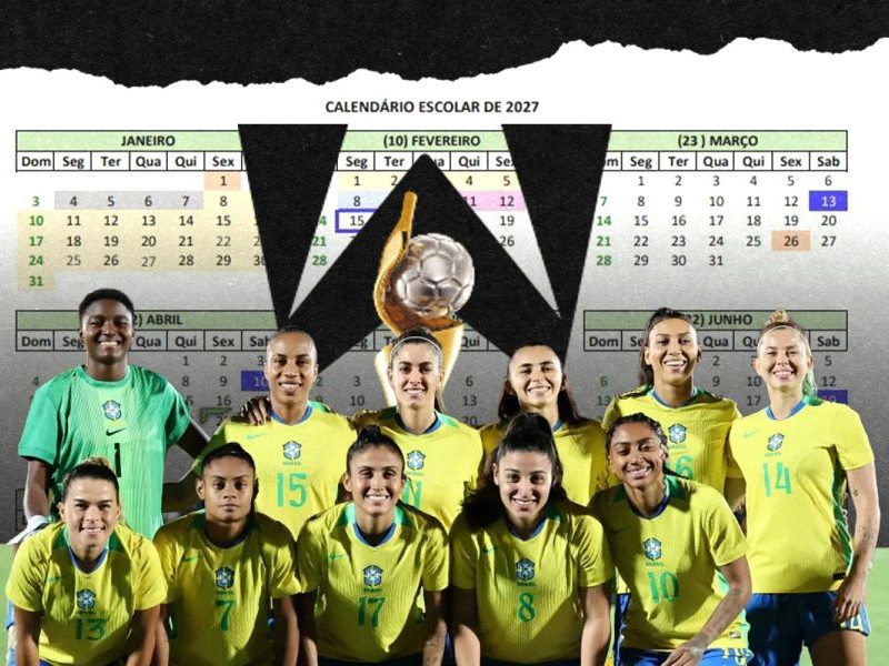 Copa do Mundo Feminina altera calendário escolar do DF, mas mantém férias