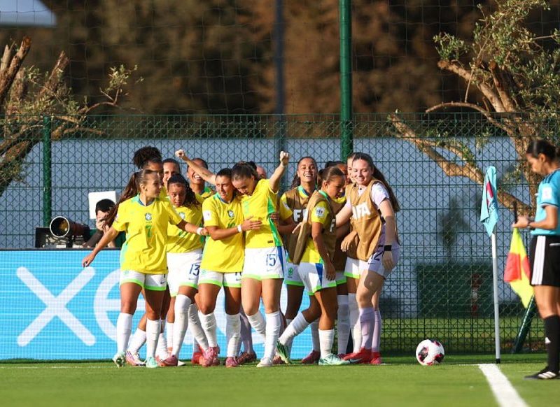 Brasil goleia Canadá por 6 a 2 na estreia do Mundial Sub-17