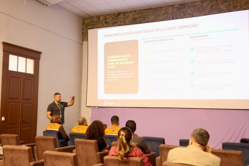 Defesa Civil e Light alinham ações para prevenir cheias em Barra do Piraí