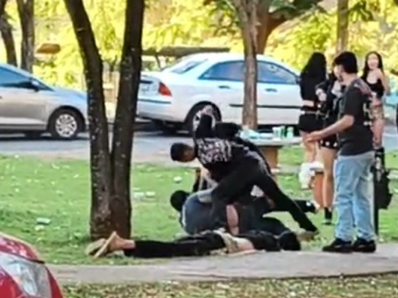 Agressão brutal em Águas Claras: homens são espancados no DF