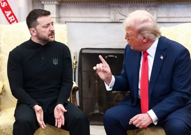 Trump critica Zelensky e pede novo presidente na Ucrânia