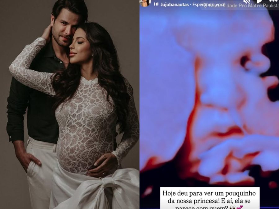Laís Caldas e Gustavo celebram 4 meses da filha com tema Disney