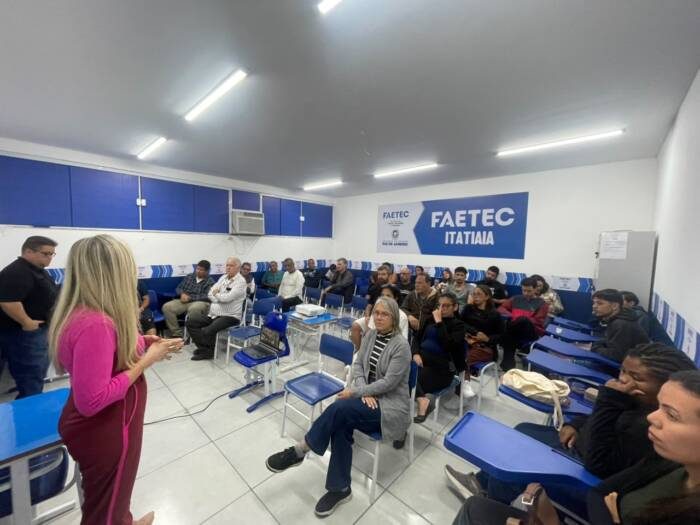 Faetec Itatiaia destaca empreendedorismo e profissões do futuro