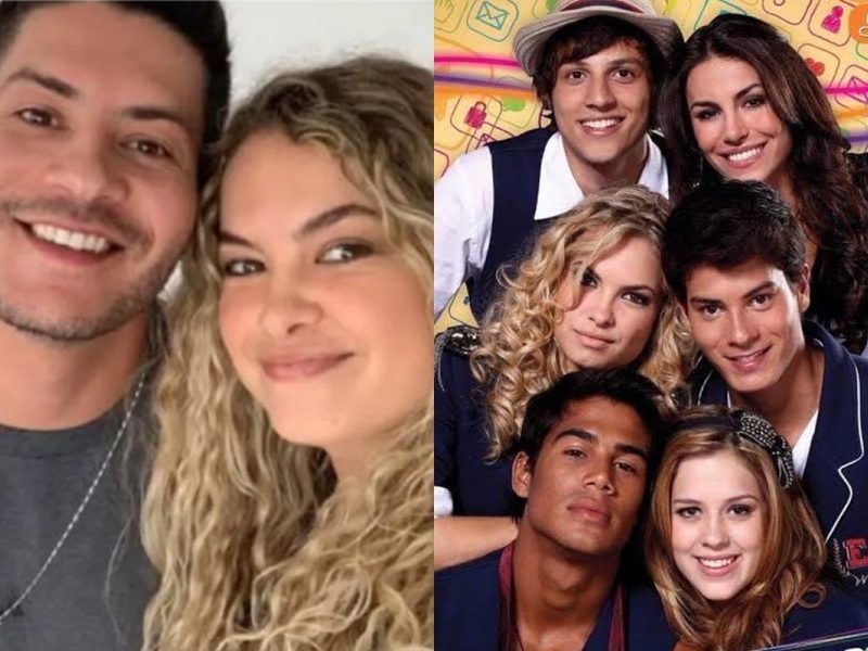 Arthur Aguiar homenageia Lua Blanco em reencontro de Rebelde
