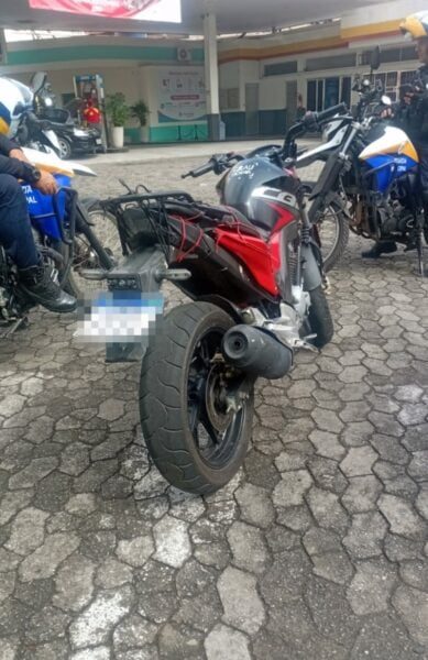 GMVR apreende moto suspeita de clonagem e remove outras três