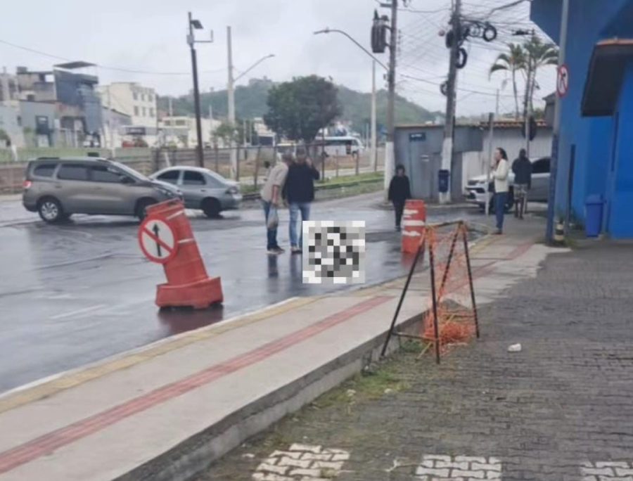 Homem cai de viaduto após passar mal; Furlani grava vídeo e esclarece caso