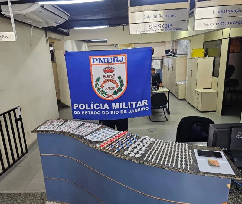 Homem é preso por tráfico de drogas em Angra dos Reis
