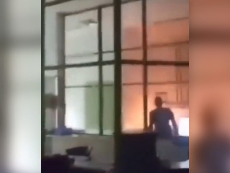 Homem internado ateia fogo em outro paciente em hospital no Rio de Janeiro