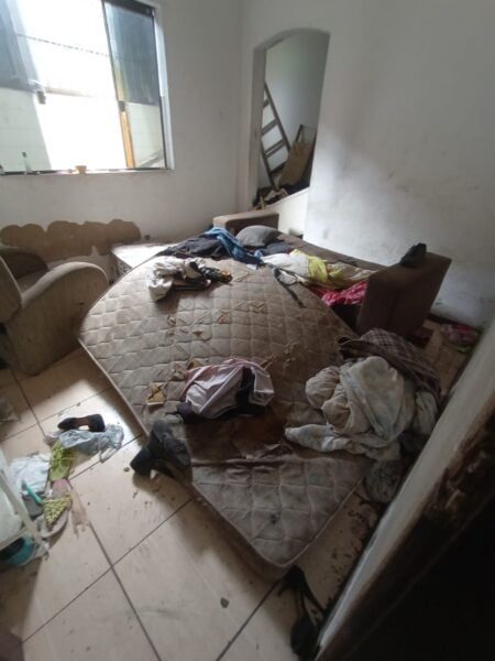 Idoso é resgatado de situação de abandono em Volta Redonda