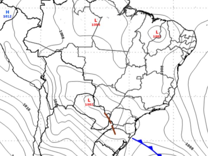Alerta do Inmet: tempestades e ventos fortes no fim de semana