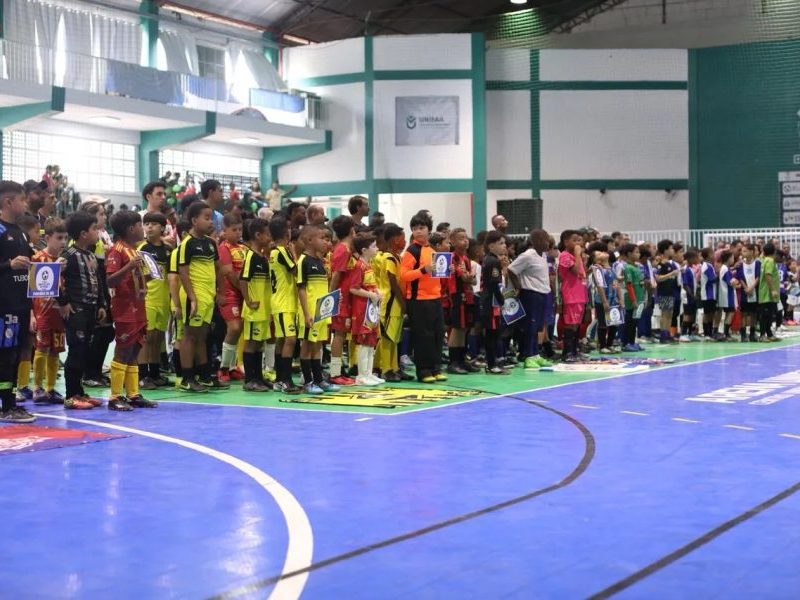 Inscrições abertas para o Festival Dente de Leite de Futsal