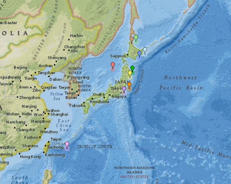 Japão emite falso alerta de terremoto 9,9