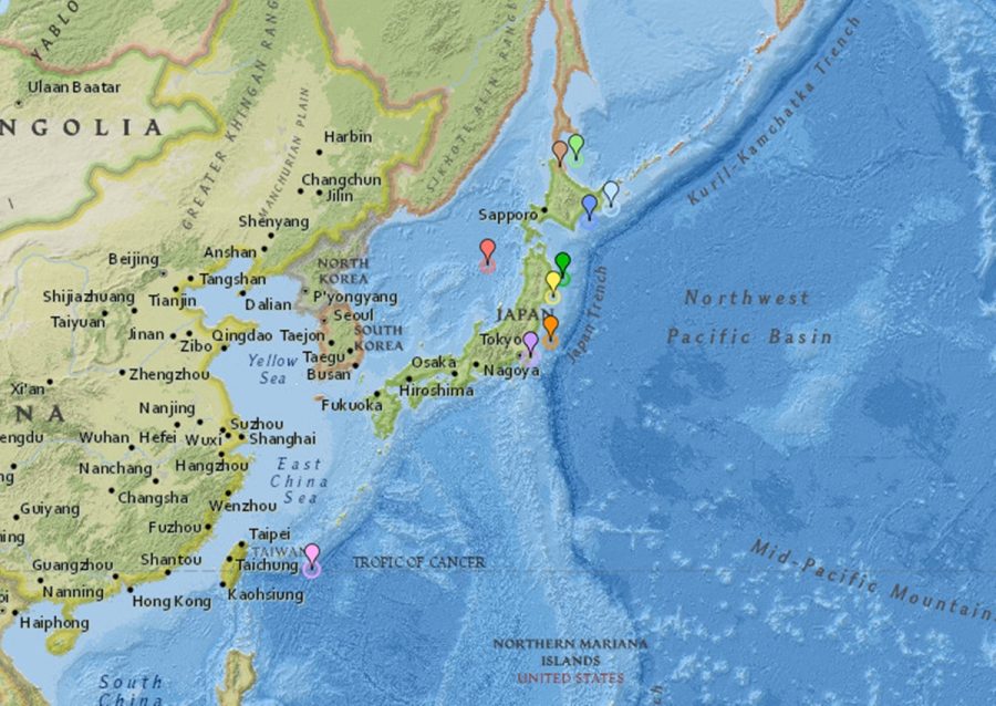 Japão emite alerta por engano de terremoto de magnitude 9,9