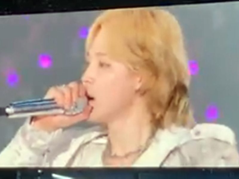 Jimin interrompe show do BTS na Argentina após empurra-empurra de fãs