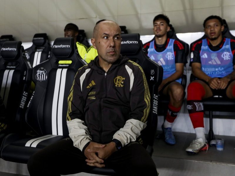 Flamengo cede empate ao Santos e Jardim aponta erros da arbitragem