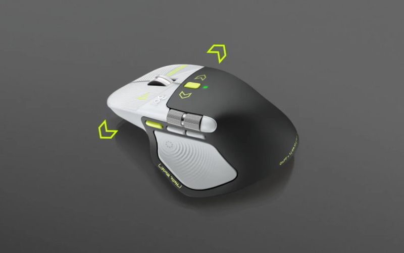 Logitech lança MX Master 4 para programadores com visual de código e circuito