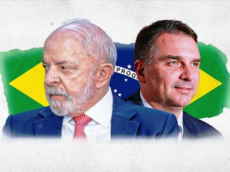 Lula vence em 2.875 cidades no 2º turno e Flávio Bolsonaro, em 2.695