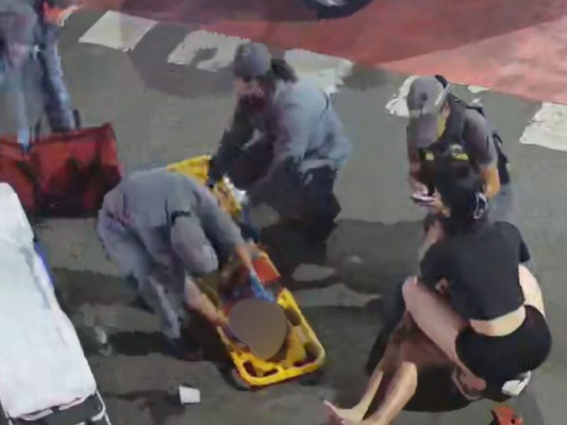 Menino atropelado por policial bêbado passa por cirurgia de 7h