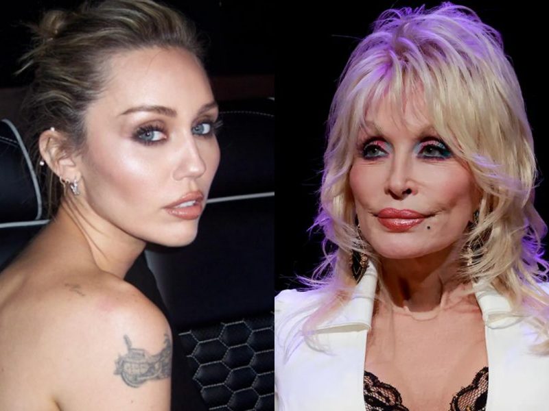 Miley Cyrus relata sinal sobrenatural de Dolly Parton em show
