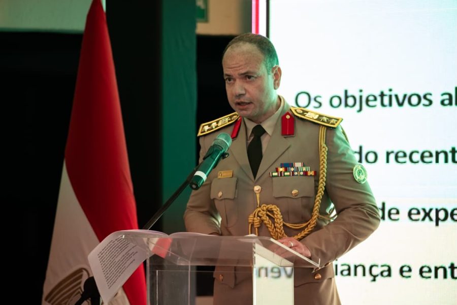 Militar do Egito agradece cooperação com o Brasil