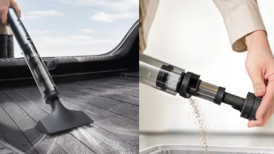 Mini aspirador da Xiaomi cabe no porta-copos do carro e custa só R$ 142