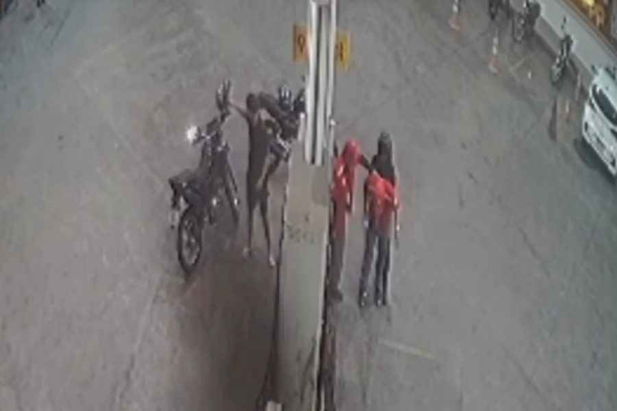 Motociclista salva frentista de engasgo com Manobra de Heimlich, no Ceará