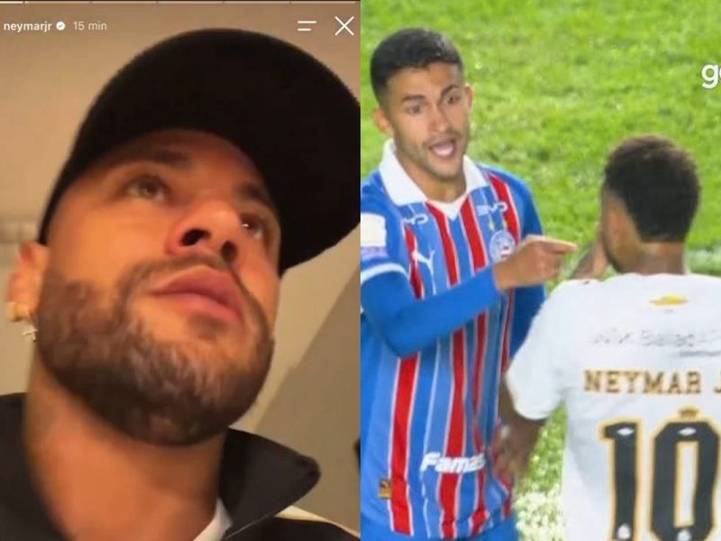 Neymar chama Nestor de safado e detona expulsão no Brasileirão