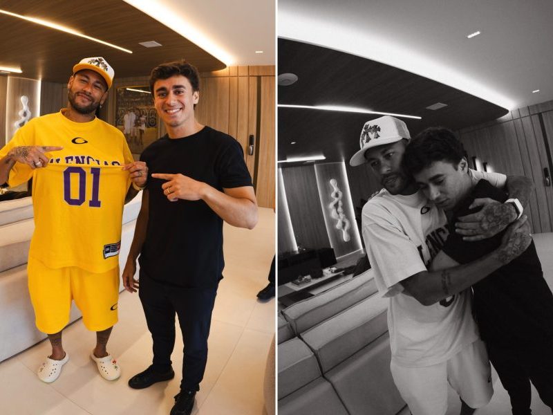 Neymar faz vídeo com Nikolas e reforça apoio a Flávio Bolsonaro